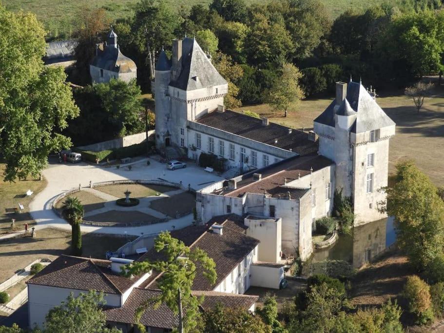 Chateau De Mornay Saint-Pierre-de-l'Isle Exteriör bild