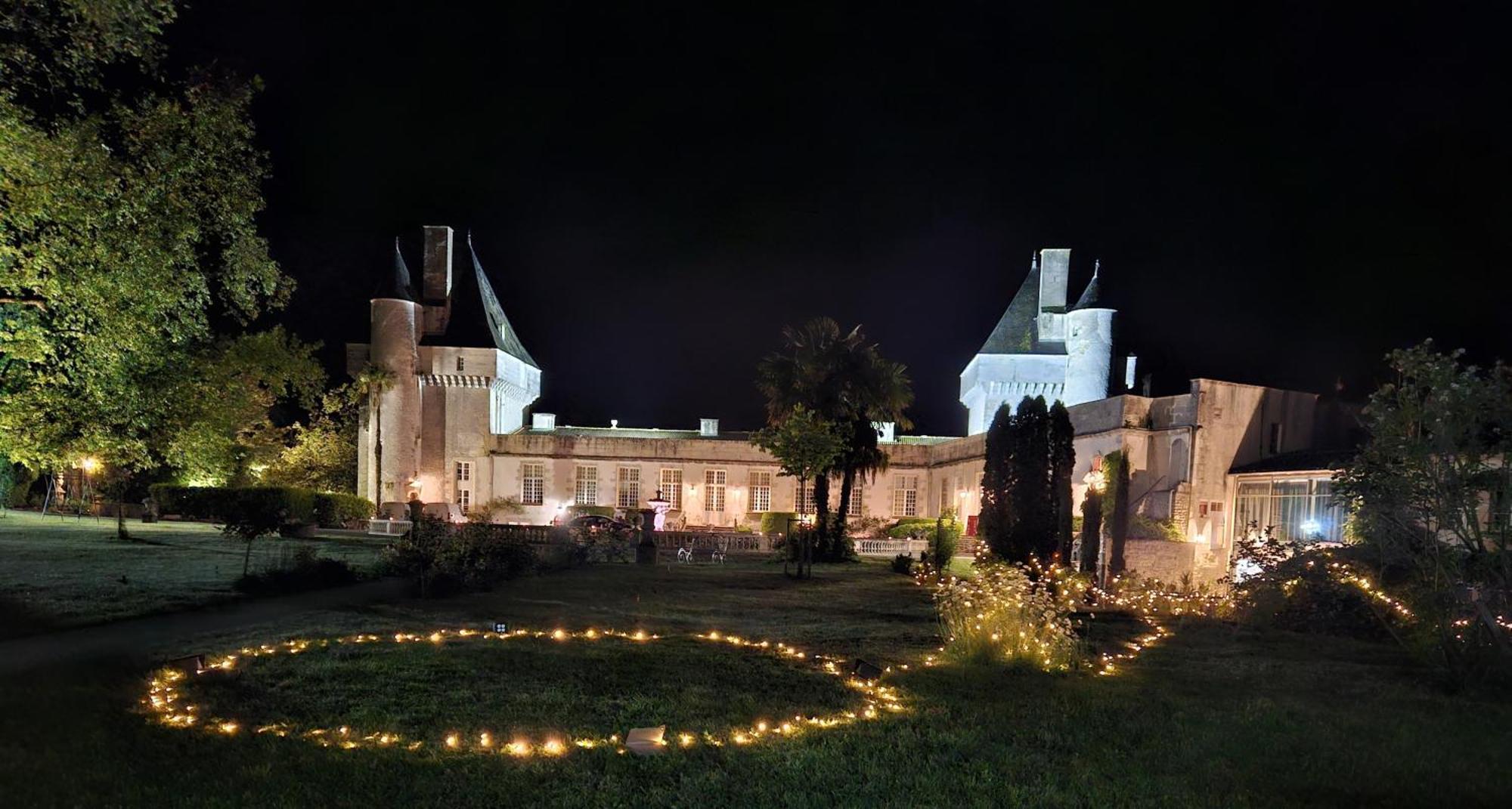 Chateau De Mornay Saint-Pierre-de-l'Isle Exteriör bild